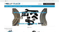 Desktop Screenshot of bjprace.se